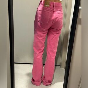 Used Jacquemus Denim Pants Pink 27